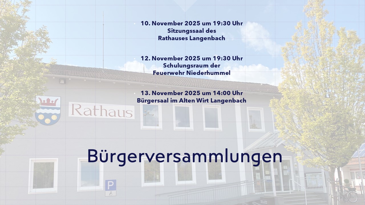 Gemeinde Langebach: 