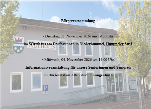 Gemeinde Langebach: 